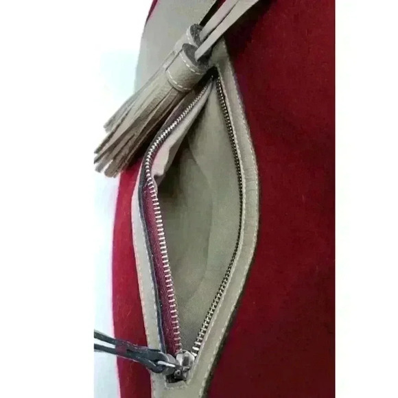 NWT | Modus R!o / Modus Rio | Red & Tan Tote (Comes w/Dustbag) - Picture 7 of 9